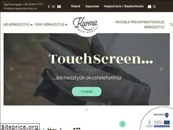 Sites similar to karmapecsikesztyu.hu
