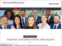 Sites similar to karmastaffing.com