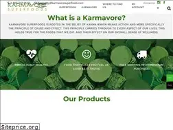 Sites similar to karmavoresuperfoods.com