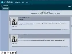 Sites similar to karmazain.livejournal.com