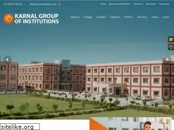 Sites similar to karnalinstitutes.ac.in