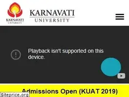Sites similar to karnavatiuniversity.edu.in
