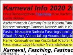 Sites similar to karneval-info.de