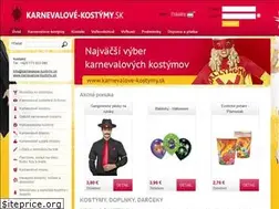 Sites similar to karnevalove-kostymy.sk