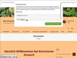 Sites similar to karnivorenstrauch.de
