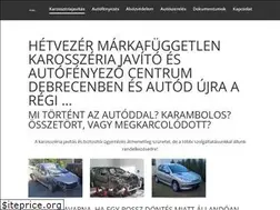 Sites similar to karosszeriajavitasfenyezes.hu