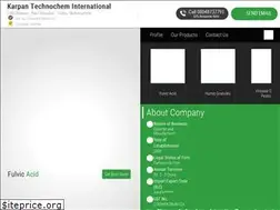 Sites similar to karpantechnochem.com