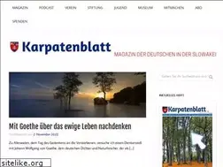 Sites similar to karpatenblatt.sk