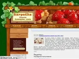 Sites similar to karpatka.ru