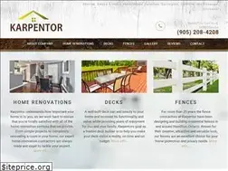 Sites similar to karpentor.ca
