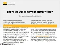 Sites similar to karpeseguridadprivada.com