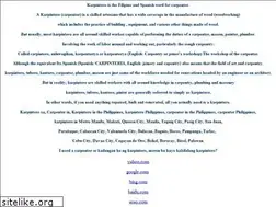 Sites similar to karpintero.com