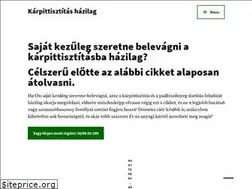 Sites similar to karpittisztitas-hazilag.hu