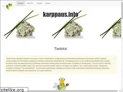 Sites similar to karppaus.info