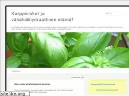 Sites similar to karppisiskot.wordpress.com