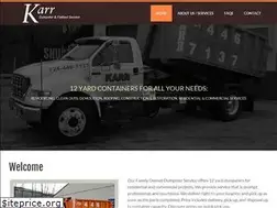 Sites similar to karrdumpster.com