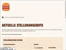 Sites similar to karriere-burgerking.de