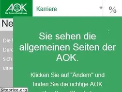 Sites similar to karriere.aok.de