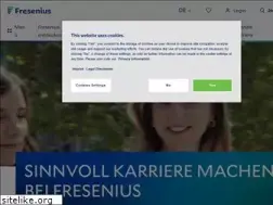 Sites similar to karriere.fresenius.de