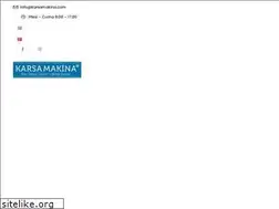 Sites similar to karsamakina.com