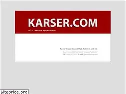 Sites similar to karser.com