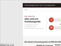 Sites similar to kartenlesegeraet-personalausweis.de