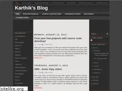 Sites similar to karthik-btech.blogspot.com
