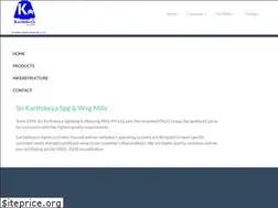 Sites similar to karthikeyamills.com