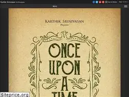 Sites similar to karthiksrinivasan.in