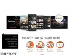 Sites similar to kartina-tv-shop.de