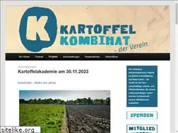 Sites similar to kartoffelkombinat-ev.de