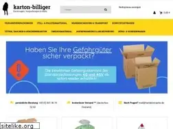 Sites similar to karton-billiger.de