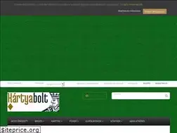 Sites similar to kartyabolt.hu
