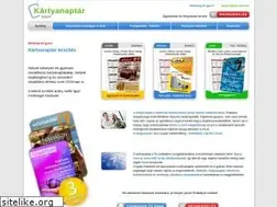 Sites similar to kartyanaptar-shop.hu