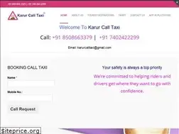 Sites similar to karurcalltaxi.com