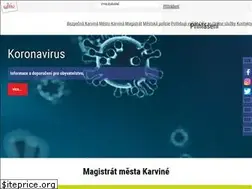Sites similar to karvina.cz