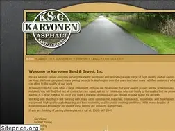 Sites similar to karvonenpaving.com