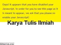 Sites similar to karyatulisilmiah.com