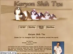 Sites similar to karyonshihtzu.com