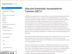 Sites similar to karzinoidtumore.de