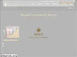 Sites similar to kasaulicontinentalresort.com