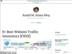 Sites similar to kashifmaslamblog.wordpress.com