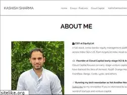 Sites similar to kashishsharma.com
