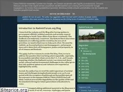 Sites similar to kashmirforumorg.blogspot.com