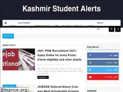 Sites similar to kashmirstudentalerts.com