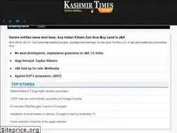 Sites similar to kashmirtimes.in