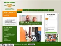 Sites similar to kaspar-umzuege.de