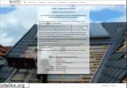 Sites similar to kasper-bedachungen.de