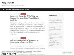Sites similar to kasperonbi.com