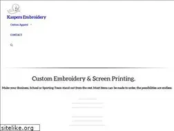 Sites similar to kaspersembroidery.com